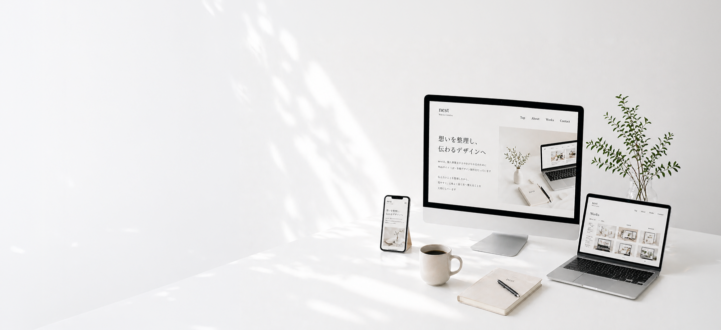 nest Webサイト制作実績